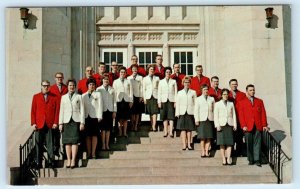 COLLEGE of EMPORIA, Kansas KS ~ Choral Singers THE TOPPERS c1960s Postcard