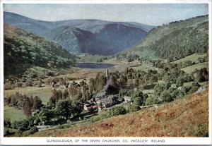 Postcard Ireland -  Glendalough, of the Seven Churches Co. Wicklow