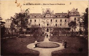 CPA SALIES-de-BÉARN Hotel de France et d'Angleterre (412341)