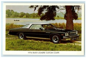 1976 Buick Lesabre Custom Coupe Fisher Pont Buick Inc Putnam CT Postcard 