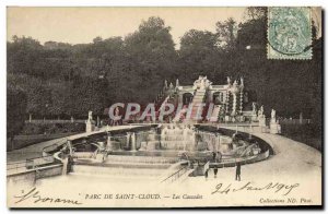 Postcard Old Saint Cloud The Park Cascades