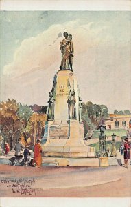 MONTREAL CANADA~ST JOSEPH SHRINE MONUMENT~ARTIST L E LUVELIER~A NOYER POSTCARD