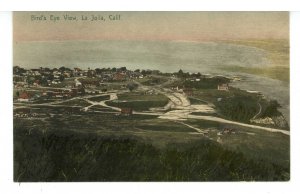 CA - La Jolla. Bird's Eye View ca 1910