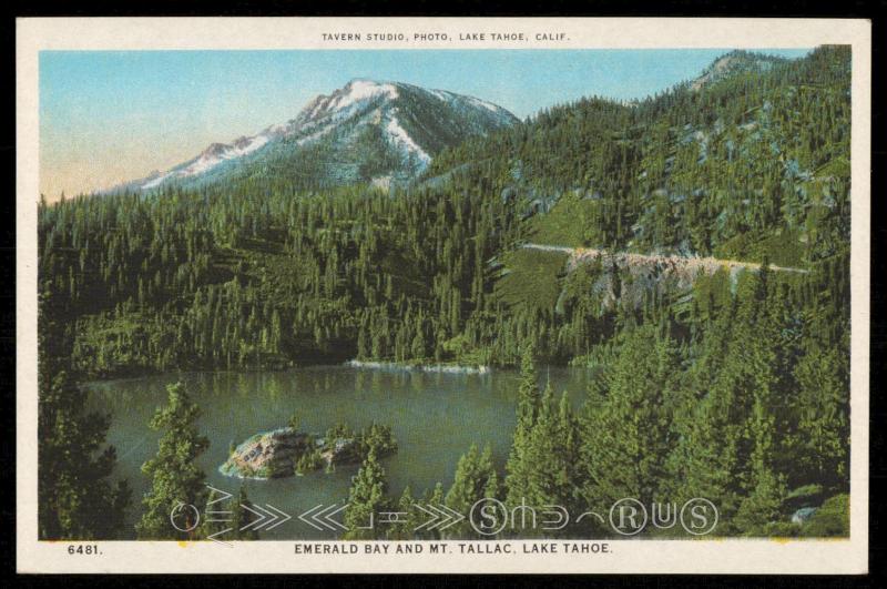 Emerald Bay and Mt. Tallac, Lake Tahoe