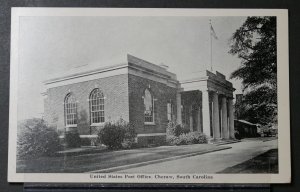 Cheraw, SC - United States Post Office