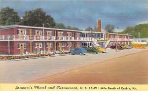 Stewart's motel and restaurant Corbin Kentucky  