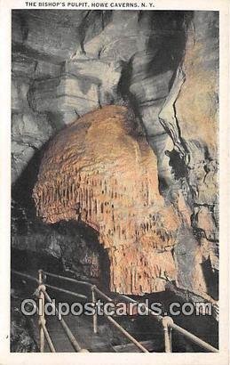 Bishop's Pulpit Howe Caverns, NY, USA Cave, Unused 