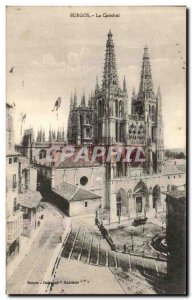 Old Postcard Burgos La Catedral