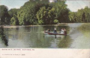 Indiana South Bend Boating On St Joe River