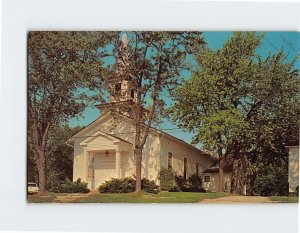 Postcard Long Grove Community Church, Long Grove, Illinois