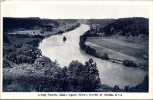 Ohio Long Branch On Muskingum River North Of Malta