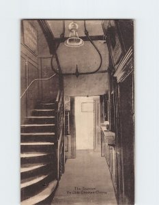 Postcard The Staircase Ye Old Cheshire Cheese City of London England