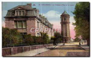 Old Postcard Haguenau Le château d'eau and the Lycee