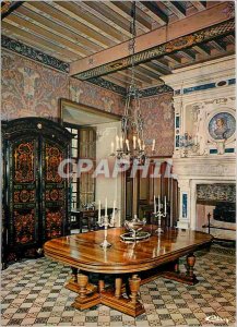 Postcard Modern Combourg L and V Le Chateau Dining Area Old Guard Room