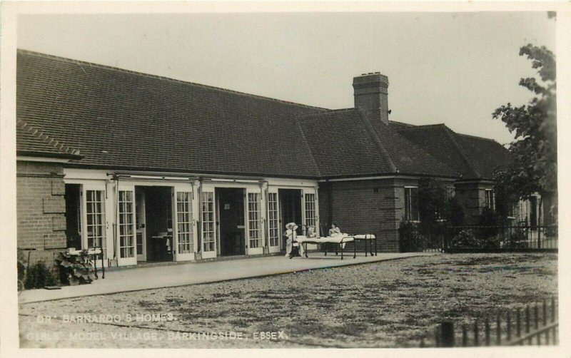 Dr. Barnardo `s Homes Girls Model Village Barkingside Essex orphanage