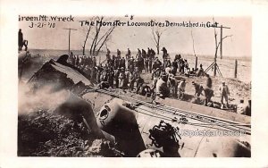 Green Mountain Wreck 3-21-1910 - Iowa IA  