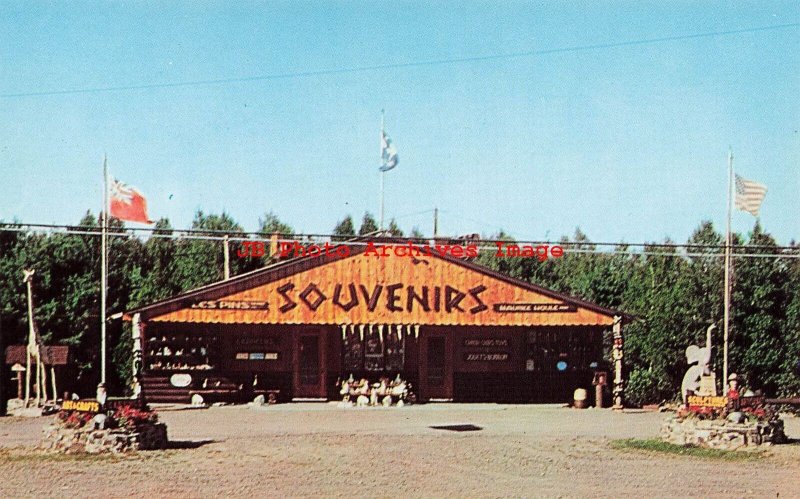 Canada, Quebec, Granby, Les Pins Gift Shop, Exterior View, Unic Pub No 62250-B