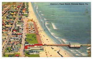 Postcard PIER SCENE Daytona Beach Florida FL AP2249