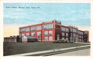 WICHITA FALLS, TX  Texas      JUNIOR COLLEGE   Wichita County   c1920's Postcard