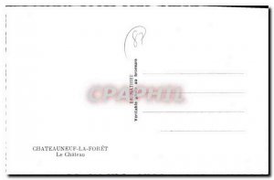 Old Postcard Chateauneuf la Foret Le Chateau