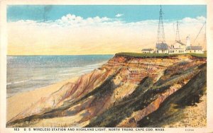 U.S. Wireless Station & Highland Light in North Truro, Massachusetts