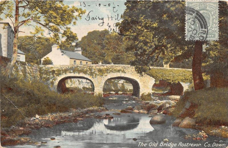 BR59197 the old bridge rostrevor down northern ireland