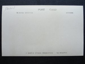 Devon Dartmoor Malmsmead EXMOOR FOXHOUNDS / HUNT - Old RP Postcard