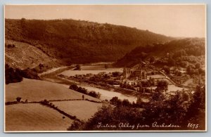 Postcard Tintern Abbey From Barbados Real Photo RPPC