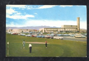 LAS VEGAS NEVADA HACIENDA RESORT HOTEL GOLF COURSE ADVERTISING POSTCARD