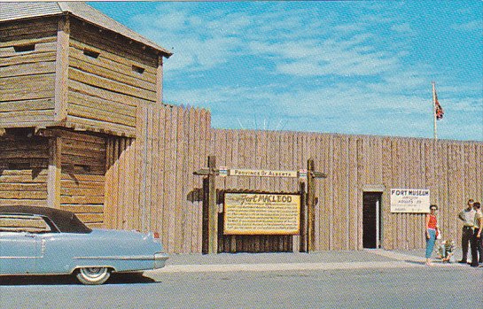 Canada Entrance Fort Macleod Alberta