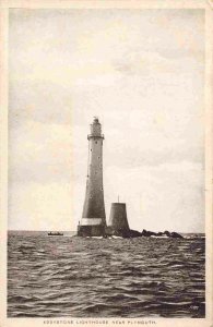 Eddystone Lighthouse Plymouth England UK postcard