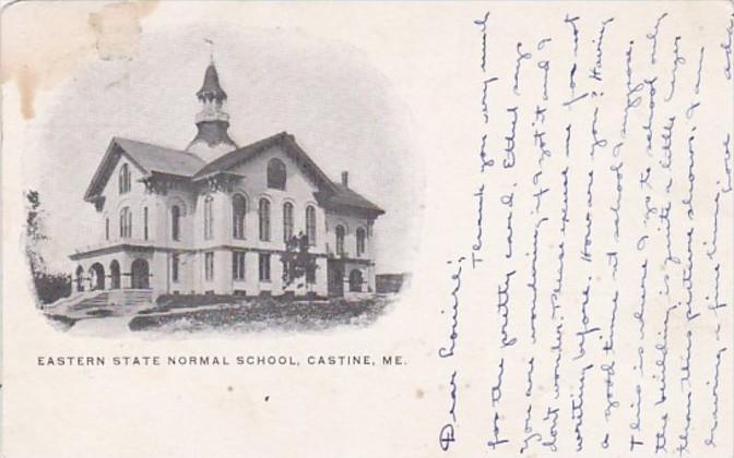 Maine Castine Eastern State Normal School 1909