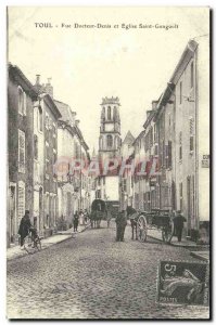 COPY Toul Doctor Denis Street and Church Gengoult