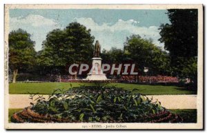 Old Postcard Reims Garden Colbert