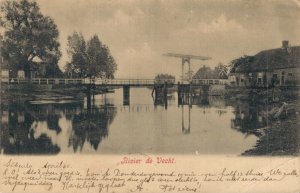 Netherlands Rivier de Vecht Utrecht Vintage Postcard 07.56