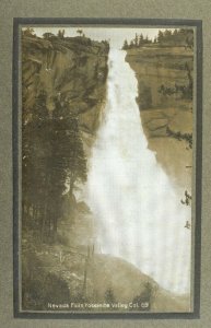 C.1910 Nevada Falls, Yosemite Valley, Calif. Vintage Postcard P103