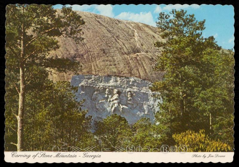 Carving of Stone Mountain