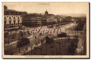 Old Postcard Clermont Ferrand Place de Jaude