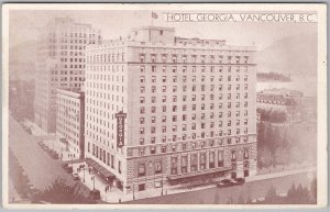 Hotel Georgia Vancouver BC 1930s Leonard Frank Postcard H82