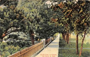 F70/ De Smet South Dakota Postcard 1911 North Side 2nd Street Homes