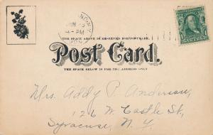 Homer, Cortland County NY, New York - David Harum and Home - pm 1906 - UDB