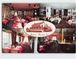 Postcard Romano's Riverside Inn, Northampton, Pennsylvania