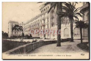 Postcard Old San Salvadour Riviera Hotel and Terrace