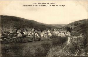 CPA Env. de DIJON - Excursion a Val-Suzon - Le BAS du Village (586557)