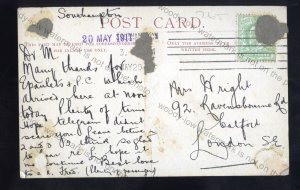 UC265 - Union Castle Liner - Dover Castle - postcard