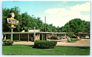 LINCOLN, NE Nebraska ~ LAZY K MOTEL  c1960s Cars  Roadside Postcard