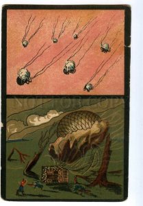 497335 HISTORY AVIATION wreck of Giant in Hanover Plain russian game card