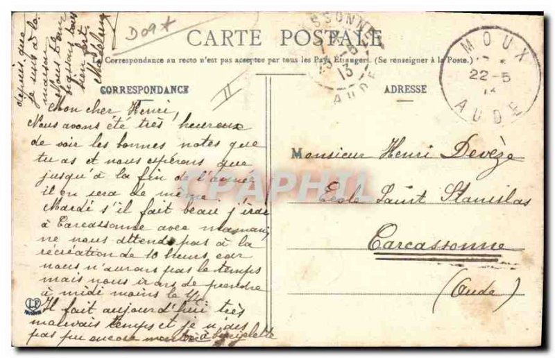 Old Postcard Pamiers Tribunal