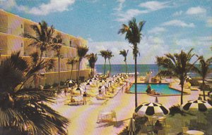 Tropical Motel Pool Miami Florida