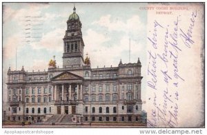County Count Building Detroit Michigan 1907